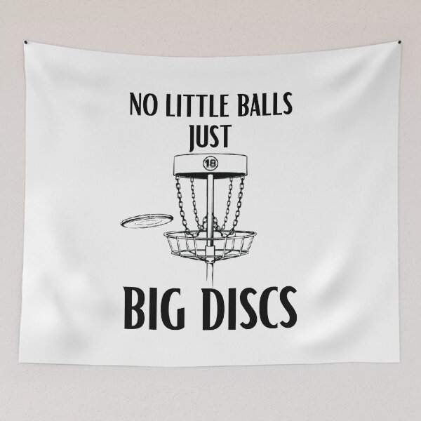 Item preview, No Little Balls Just Big Discs designed and sold by sabirlhc.