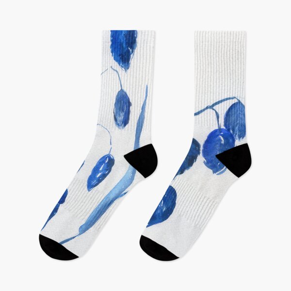 Item preview, botanical flower in blue N.o 2 designed and sold by kosarandrea.