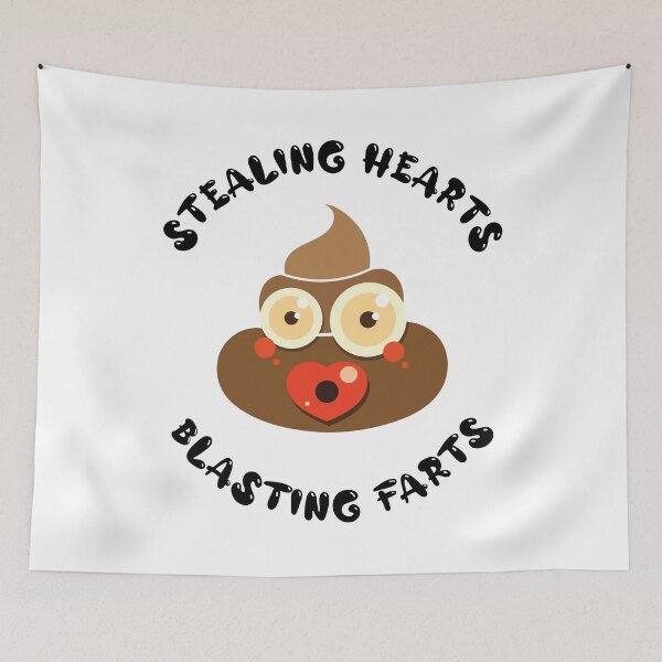 Item preview, Stealing Hearts and Blasting Farts designed and sold by GeekHeadDesigns.