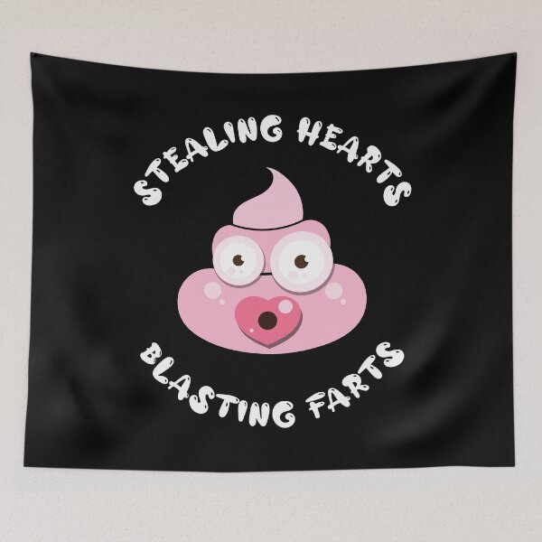 Item preview, Stealing Hearts and Blasting Farts designed and sold by GeekHeadDesigns.
