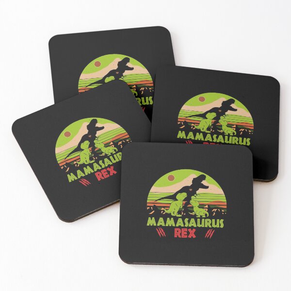 Item preview, Vintage Retro Two Kids Mamasaurus Dinosaur Lover  designed and sold by Andreis19.