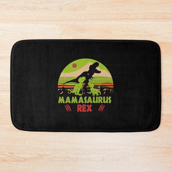 Item preview, Vintage Retro Two Kids Mamasaurus Dinosaur Lover  designed and sold by Andreis19.