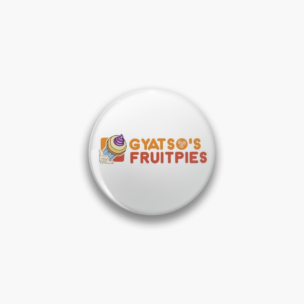 "Avatar Monk Gyatso's Fruit Pies Dunkin' Donuts Logo" Pin for Sale by