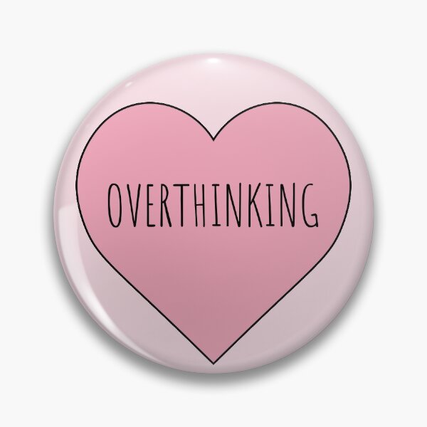 Item preview, I Love overthinking designed and sold by penpixelart.