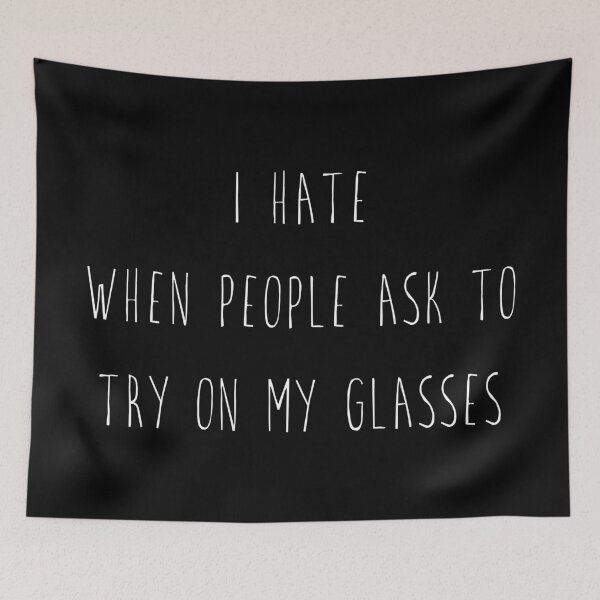 Item preview, Don't ask for my glasses designed and sold by JahidMunna.