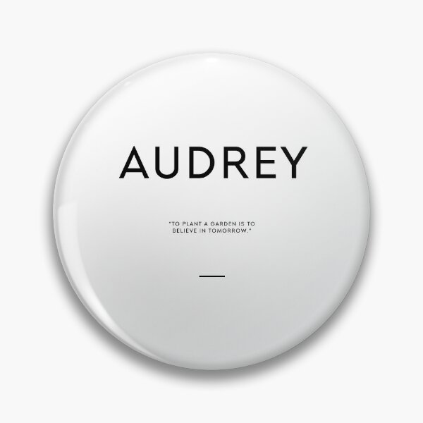 Item preview, AUDREY GARDEN QUOTE designed and sold by THEARTOFQUOTES.