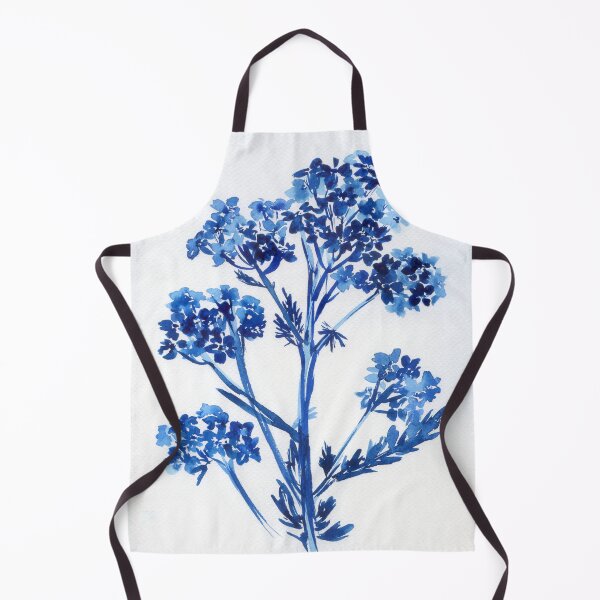 Item preview, botanical flower in blue N.o 3 designed and sold by kosarandrea.