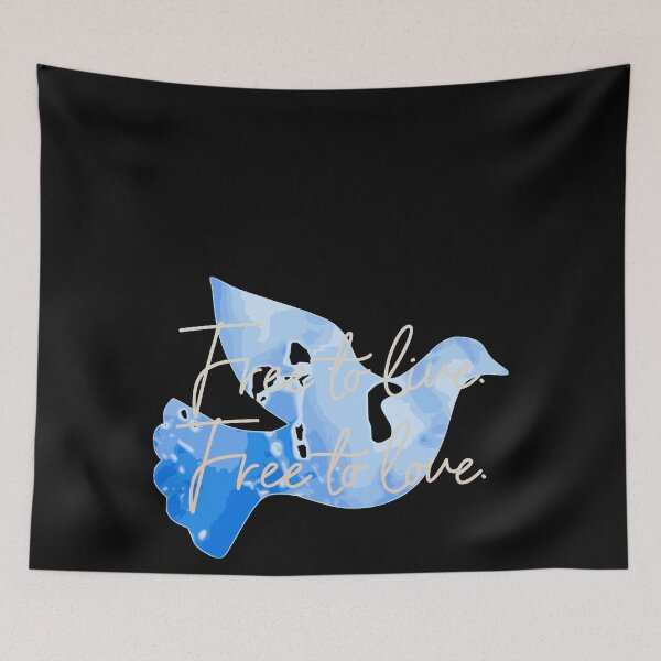 Item preview, Bird Bird Lover Flying Freedom Peace designed and sold by MarianRossberg.