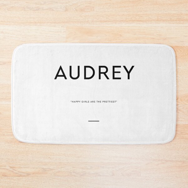 Item preview, AUDREY HAPPY QUOTE designed and sold by THEARTOFQUOTES.