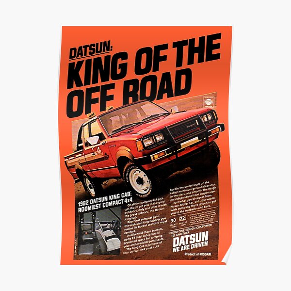 DATSUN 4x4 TRUCK Poster