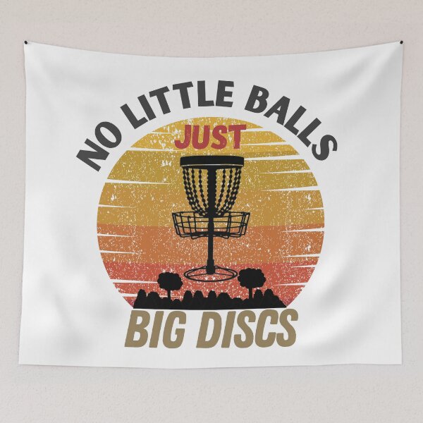 Item preview, No Little Balls Just Big Discs designed and sold by sabirlhc.