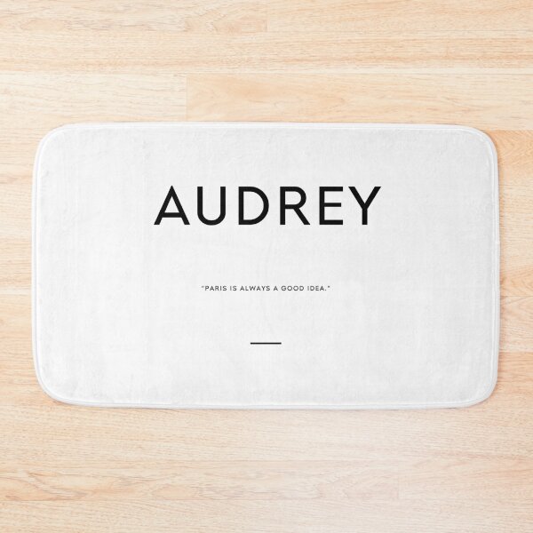 Item preview, AUDREY PARIS QUOTE designed and sold by THEARTOFQUOTES.