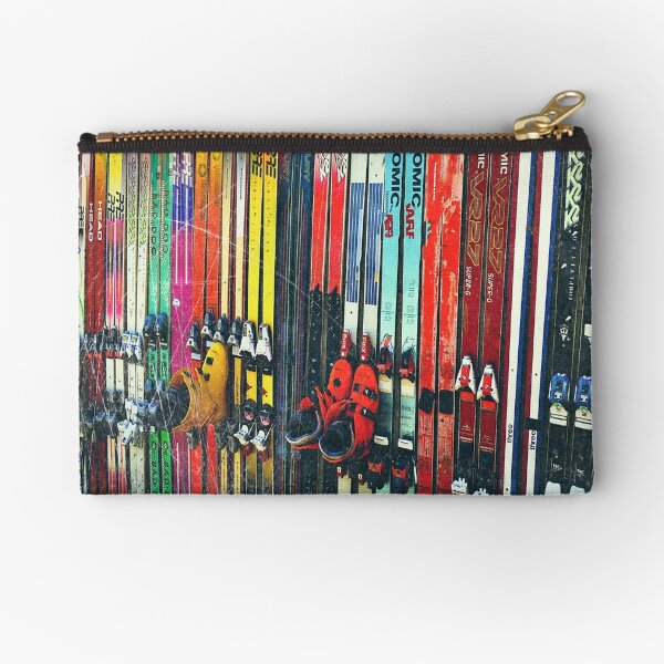Ski Sun Valley Zipper Pouch