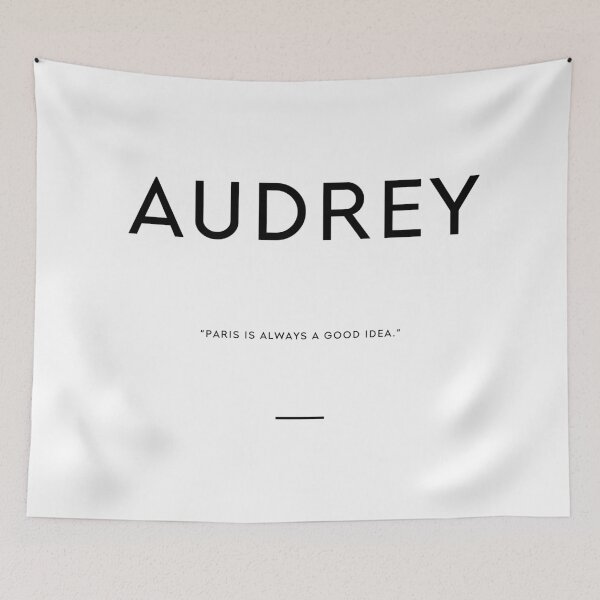 Item preview, AUDREY PARIS QUOTE designed and sold by THEARTOFQUOTES.