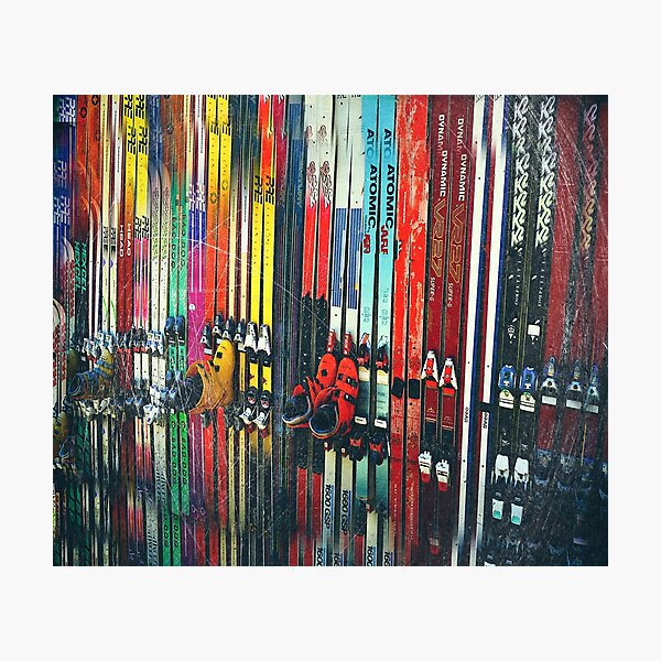 Ski Sun Valley Photographic Print