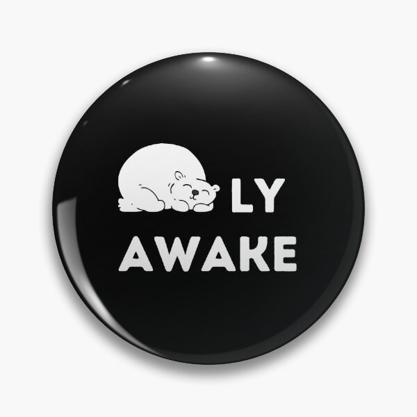Item preview, Cute Barely Awake Pun  designed and sold by ChibiKolossus.