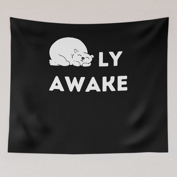 Item preview, Cute Barely Awake Pun  designed and sold by ChibiKolossus.
