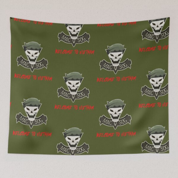 Item preview, MACV SOG , WELCOME TO VIETNAM designed and sold by Frenchie Fever.
