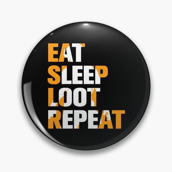 Item preview, Eat Sleep Loot Repeat - Hold Different, Ply Different - Gaming Design For T-Shirts, Hoodies, Laptop Skins & Sleeves Etc. designed and sold by ShaykhUmer.