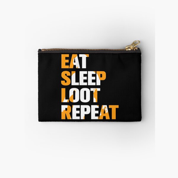 Item preview, Eat Sleep Loot Repeat - Hold Different, Ply Different - Gaming Design For T-Shirts, Hoodies, Laptop Skins & Sleeves Etc. designed and sold by ShaykhUmer.