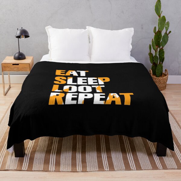 Item preview, Eat Sleep Loot Repeat - Hold Different, Ply Different - Gaming Design For T-Shirts, Hoodies, Laptop Skins & Sleeves Etc. designed and sold by ShaykhUmer.