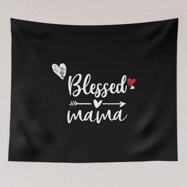 Item preview, Blessed Mama Shirt - Blessed Mom T-Shirt - Cute Mom Shirt - Mother's Day Gift Shirt - Blessed Mama Tee - Thankful - Mom Life Shirt - Mom designed and sold by charaf19.