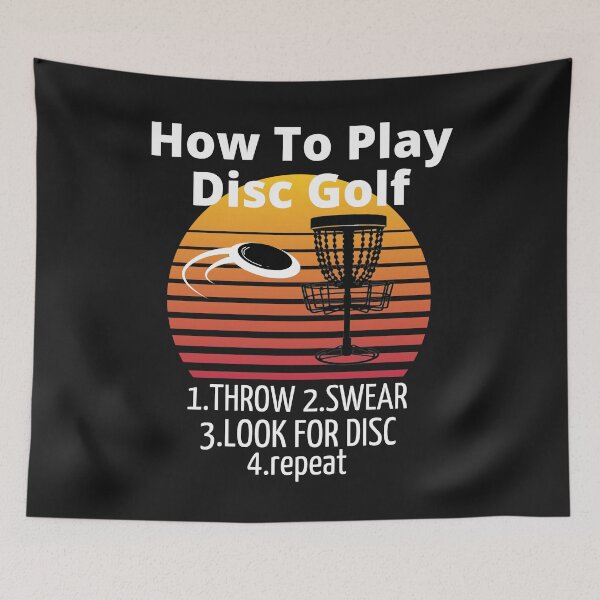 Item preview, How To Play Disc Golf designed and sold by sabirlhc.