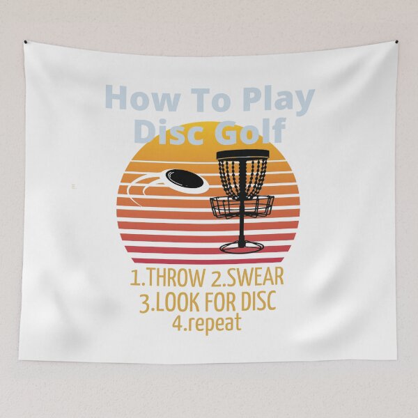 Item preview, How To Play Disc Golf designed and sold by sabirlhc.
