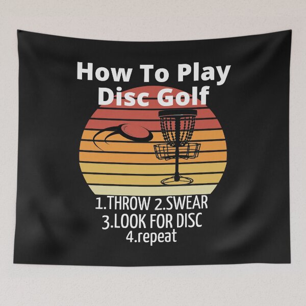 Item preview, How To Play Disc Golf designed and sold by sabirlhc.