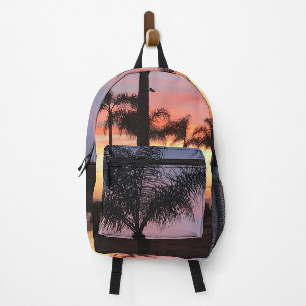 Aperçu de l'œuvre  California Palm Tree Sunset créée et vendue par amesoeur.