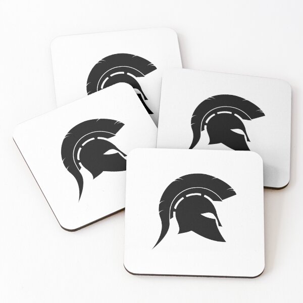 Aperçu de l'œuvre Casque spartiate noir guerrier grec créée et vendue par breaker160.