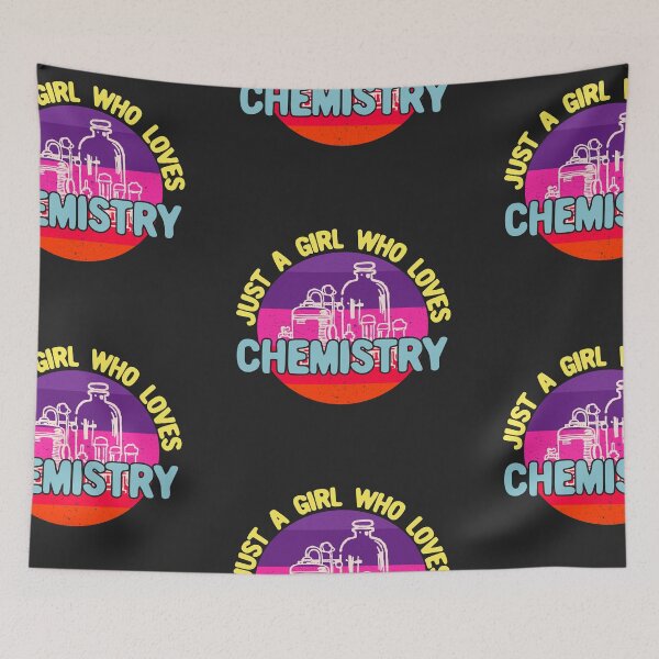 Item preview, Just a Girl Who Loves Chemistry designed and sold by Chubuter.