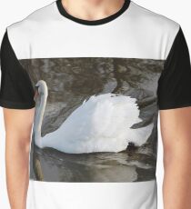 River Swan Graphic T-Shirt