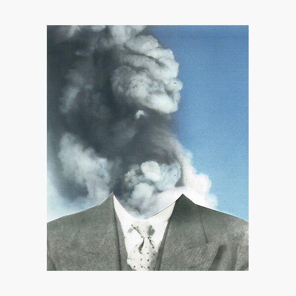 Vista previa del artículo con la obra «Smoked out », diseñado y vendido por Sophie Moates.