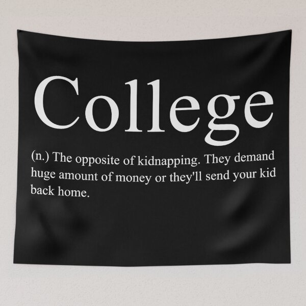 Item preview, College Definition designed and sold by Valuential.