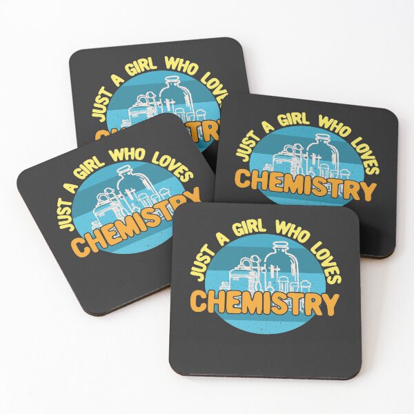 Item preview, Just a Girl Who Loves Chemistry - Aqua designed and sold by Chubuter.