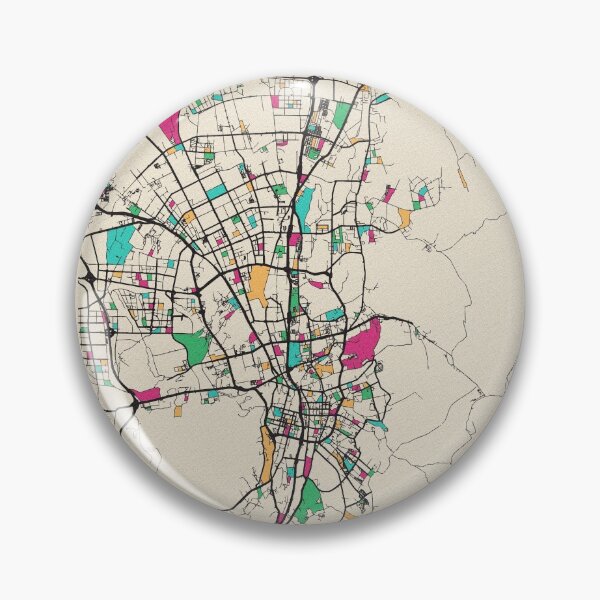 Item preview, Urumqi, China Street Map designed and sold by A Deniz Akerman.