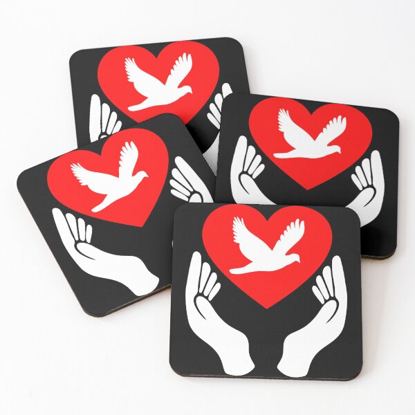 Item preview, Bird lover peace love faith heart designed and sold by MarianRossberg.