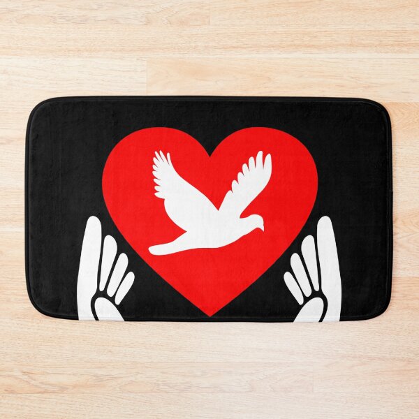 Item preview, Bird lover peace love faith heart designed and sold by MarianRossberg.