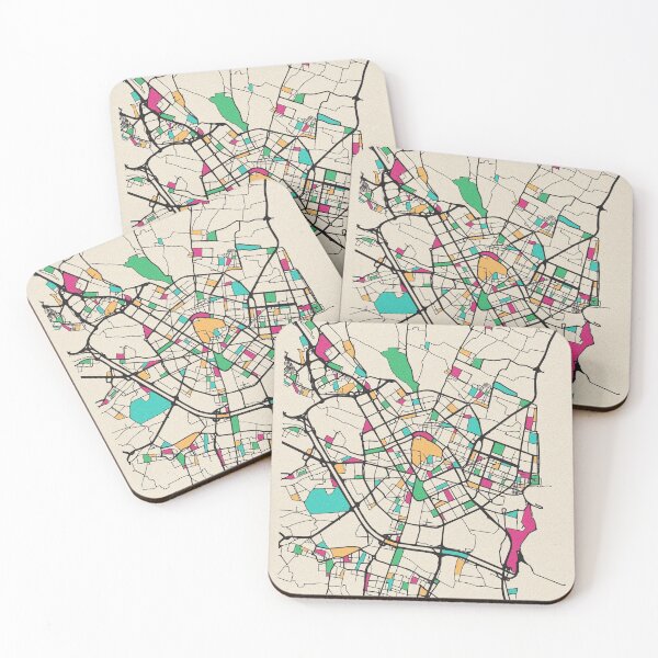 Item preview, Valencia, Spain Street Map designed and sold by A Deniz Akerman.