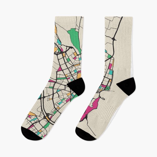 Item preview, Valencia, Spain Street Map designed and sold by A Deniz Akerman.