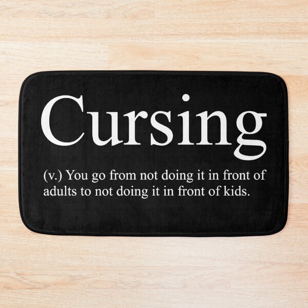 Item preview, Cursing Definition designed and sold by Valuential.