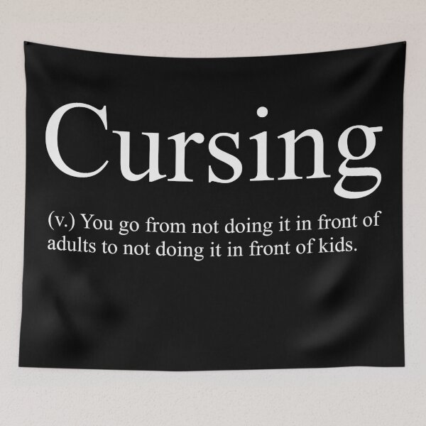 Item preview, Cursing Definition designed and sold by Valuential.