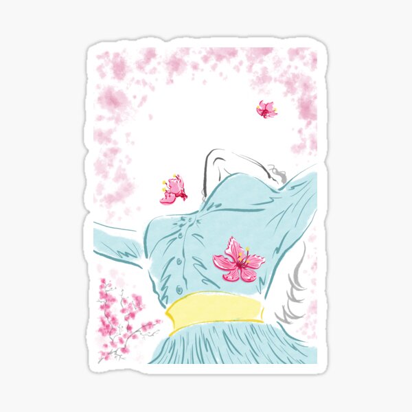 Spring in Perspective Sticker