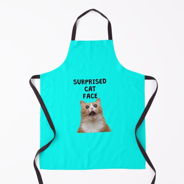 Item preview, FUNNY SURPRISED CAT FACE DESIGN designed and sold by Picspot.