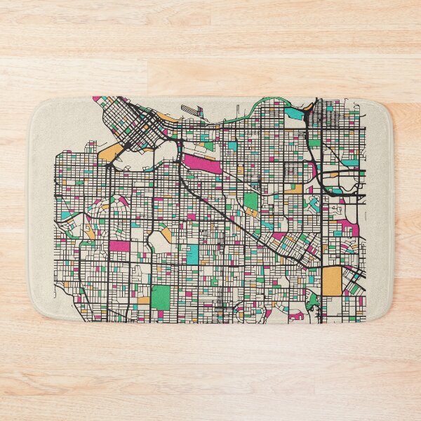 Item preview, Vancouver, Canada Street Map designed and sold by A Deniz Akerman.