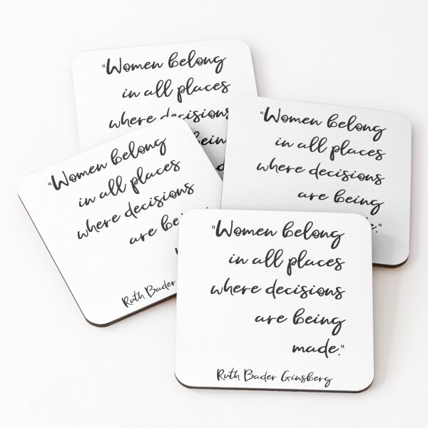 Item preview, Women belong in all places where decisions are being made. designed and sold by pipeswitz.