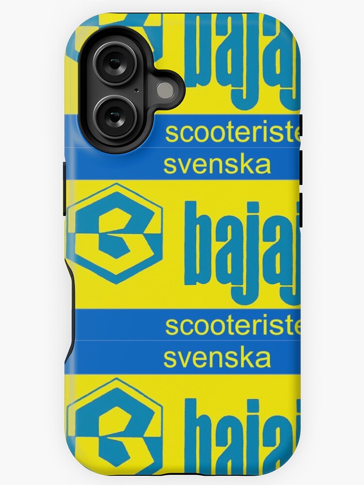 Thumbnail 1 of 4, iPhone Case, Logo of the Swedish Bajaj Scooterists designed and sold by Janne-Hagnell.