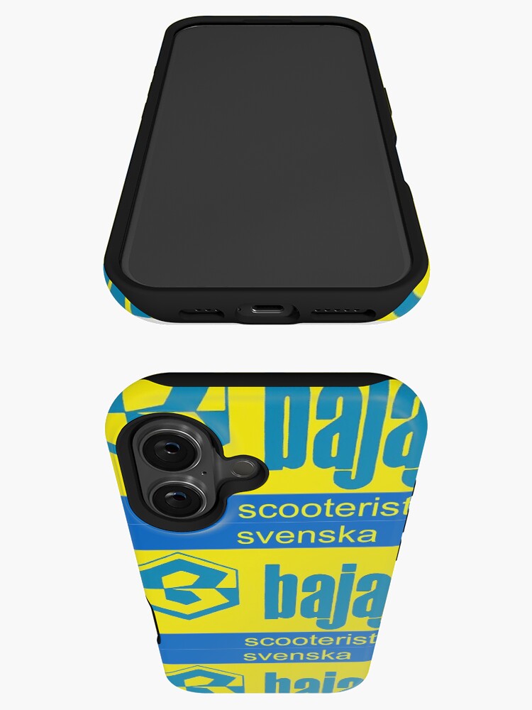Thumbnail 3 of 4, iPhone Case, Logo of the Swedish Bajaj Scooterists designed and sold by Janne-Hagnell.