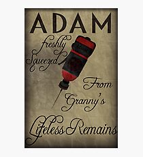 Adam - Bioshock Photographic Print